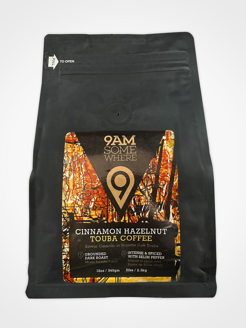9AM SOMEWHERE - Cinnamon Hazelnut Touba Coffee