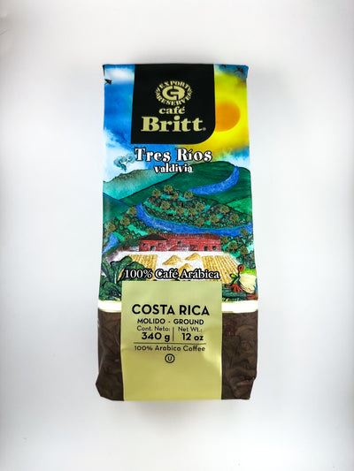 Café Britt Tres Ríos Valdivia 100% Arabica Coffee | JavaSeeker.com