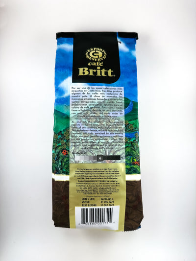 Café Britt Tres Ríos Valdivia 100% Arabica Coffee | JavaSeeker.com