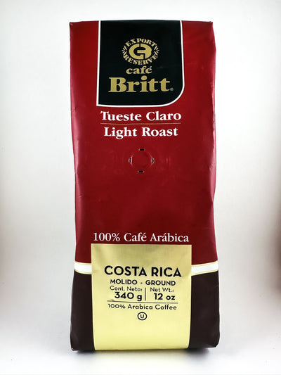 Cafe Britt Tueste Claro Light Roast - Java Seeker