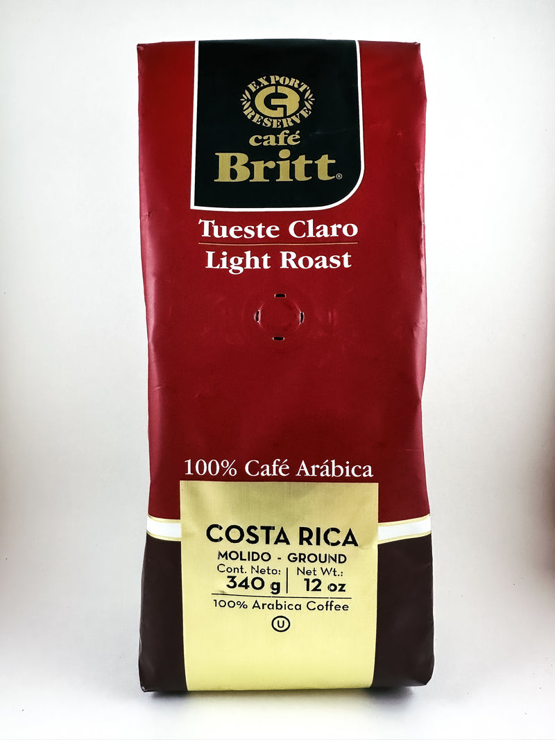 Cafe Britt Tueste Claro Light Roast - Java Seeker