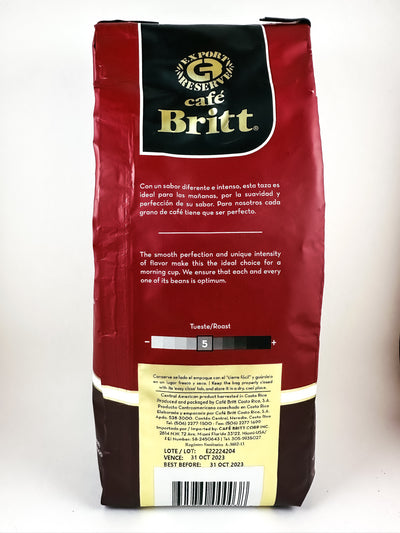 Cafe Britt Tueste Claro Light Roast - Java Seeker